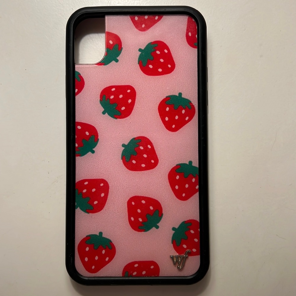 Strawberry IPhone XR Wildflower case